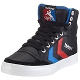 hummel STADIL HIGH 63-066-2640, Unisex - Erwachsene Sneaker, Schwarz (BLACK/BRILLIANT BLUE/RED 2640), EU 43