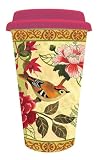 Bird Study Double Wall Travel Mug