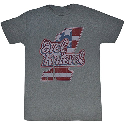 American Classics Evel Knievel Logo Tee T Shirt