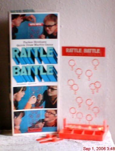 Rattle Battle Game 1970 Parker Brothers