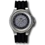 National Geographic Men's NG771B Aviator Solar Slide-Rule Bezel Watch