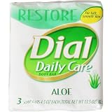 Dial Antibacterial Moisturizing Soap, 4.5 oz Bars, Aloe 3 Ct - 18 Pack