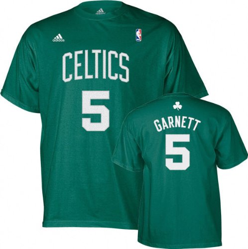 Kevin Garnett Boston Celtics Adidas Name and Number T-Shirt