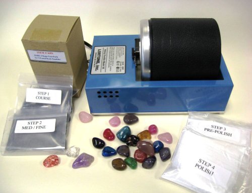 Lortone 3A Rock Tumbler & Grit Kit