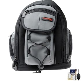 Precision Design PD-MBP ILC Digital Camera Mini Sling Backpack with Cleaning Kit for Canon EOS M Camera