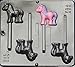 Horse Lollipop Chocolate Candy Mold Western My Little Pony 3307