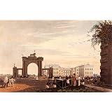 Government House, Calcutta, designed by James Baillie Fraser, engraved by Robert Havell Jr. (Print On Demand)