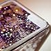 iPhone 6S/6,iPhone 6S Case,iPhone 6S/6 Liquid Case,NSSTAR Creative Design Flowing Liquid Floating Luxury Bling Glitter Sparkle Stars Hard Case for Apple iPhone 6S (2015)/iPhone 6 (2014),Stars:Purple