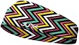 JUNK Brands Fitness Headband, Chevron Shock, Small/Medium