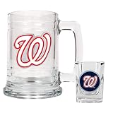 Washington Nationals Beer Mug And Shot Glass Boilermaker Set
