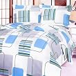 Blancho Bedding - [Blue Fantasy] 100% Cotton Comforter Cover/Duvet Cover Combo