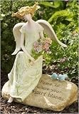 15.5 Angel Blossoms Home is Where Your Heart Blooms Garden Statue
