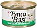 Fancy Feast Gourmet Cat Food Cod Sole  Shrimp Feast, 3-Ounce Cans (Pack of 48)