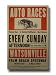 1947 Palm Beach Speedway Poster Print