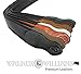Walker & Williams H-21 Mandala Woven 60's Style Hootenanny Hippie Guitar Strap