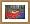 3.5x5 / 3.5 x 5 Gold Picture Frame .. 1.5'' wide
