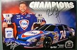 Champions Motorsports 6" x 9" Promotional Card - Autographed by Two-time Busch Series Champion Randy LaJoie - NASCAR