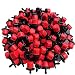 100pcs 360 Degree Adjustable Irrigation Drippers Sprinklers, 1/4 Inch Emitters Drip for Watering System by Korty
