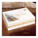 Ardleigh Elliott Thomas Kinkade Serenity Prayer Religious Porcelain Music Box