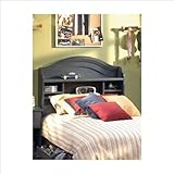 IMAGE OF South Shore Summer Breeze Antique Blue Twin Headboard