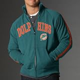 Men's '47 Brand Miami Dolphins Scrimmage Track Jacket Small