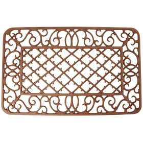 Esschert Design Cast Iron Doormat - Rectangle with rounded edges 26 x 17 by 