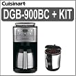 Cuisinart (DGB-900BC) 12 Cup Grind & Brew Coffeemaker (Brushed Chrome) w/ (ED150) Bean Vac Coffee Canister