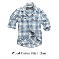 Surplus Raw Vintage Hemd Wood Cutter Shirt - blau -