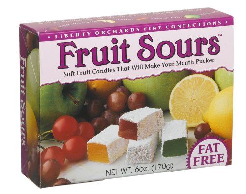 Fruit Sours, 6-Ounce Packages (Pack of 12) by Aplets and Cotlets
