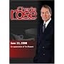 Charlie Rose - An appreciation of Tim Russert (June 13, 2008)