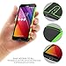 Asus Zenfone 2 / ZE551ML Case, INNOVAA Smart Grid Defender Armor Case W/ Free Screen Protector & Touch Screen Stylus Pen - Black