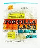 Uncooked Flour Tortillas by Tortillaland - 8 inch - 44 Count in Pack