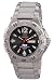 REACTOR Men's 52001 Gamma Never Dark Black Dial Titanium Bracelet Watch