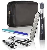 Elegant Touch Men's Implement Kit (contains: Personal Groomer, Nail Buffer/File, Toenail Clippers & Nail Clippers)