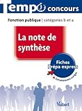 La note de synth�se : Fonction publique, cat�gories B et A