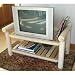Rustic Natural Cedar 0200029 25.5in. Looks Log TV Stand,