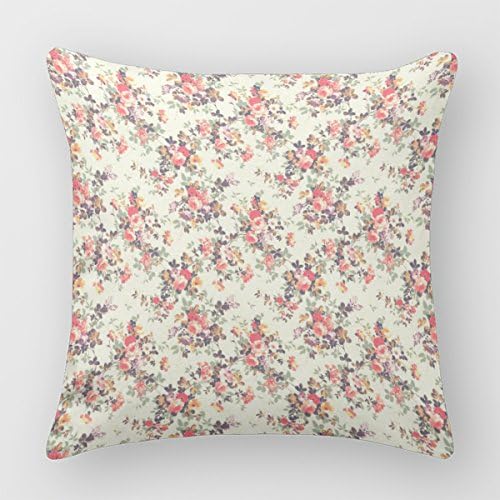 Square Throw Pillowcase Sofa Bed Pillow Cover Decorative Cushions (20" X 20") Tri Layered Red Angel Wings On Glitter Pillowcase