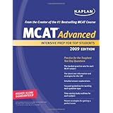 kaplan mcat advanced 2009 edition intensive prep for top students kaplan mcat 45