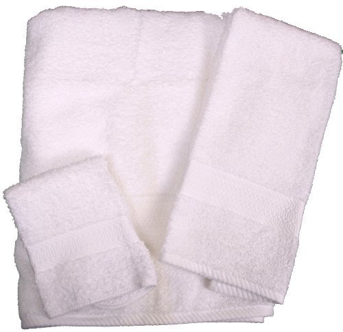 Bath Towel Set with Embroidered Christmas Horse