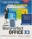 Revue Corel  / WordPerfect Office X3 - Ed. Education (complet - 3 Postes)