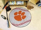 Clemson University Tigers Baseballl Floor Rug Mat