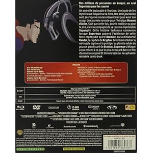 Superman contre Brainiac - Combo Blu-Ray + DVD - Steelbook format Blu-Ray - Collectio