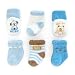 Carter's 6 Pack Boys Terry Cuff Comfy Fit Socks - Blue, 0-3 Months