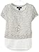 Amy Byer Big Girls' Sweater with Hangdown Hem and Necklace