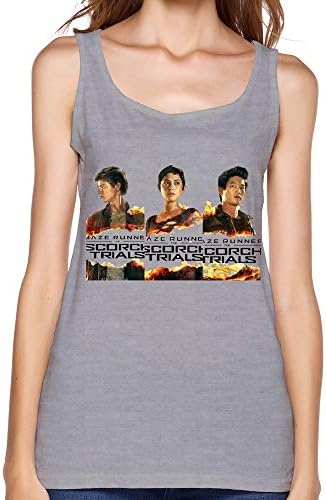 Women's Maze Runner The Scorch Trials Funny Top Gray US Size XL