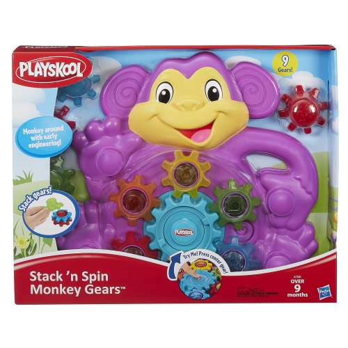 NEW Playskool Stack n Spin Monkey Gears FREE SHIPPING eBay