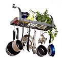 Rack It Up by Enclume Bookshelf Pot Rack