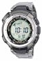 Casio Men's PAW1300T-7V Pathfinder Multi-Band Solar Atomic Silver Watch