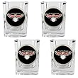 Atlanta Hawks 4pc Square Shot Glass Set NBA Basketball