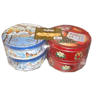 Kelsen Danish Butter Cookies Christmas Thanksgiving Holiday Cookie Gift Present Four 1... by Kelsen